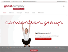 Tablet Screenshot of conventiongroup.at